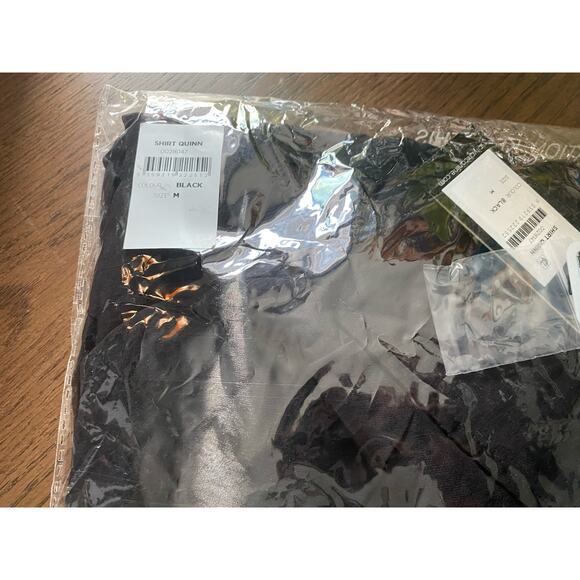 Quinn Peplum Button-Up Shirt- Size 18 - Picture 4 of 4